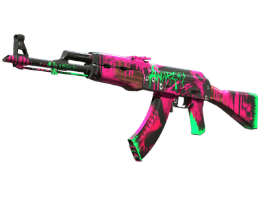 AK-47 (StatTrak™) | Revolução Neon (Nova de Fábrica)